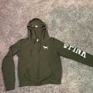 VS Pink zip-up